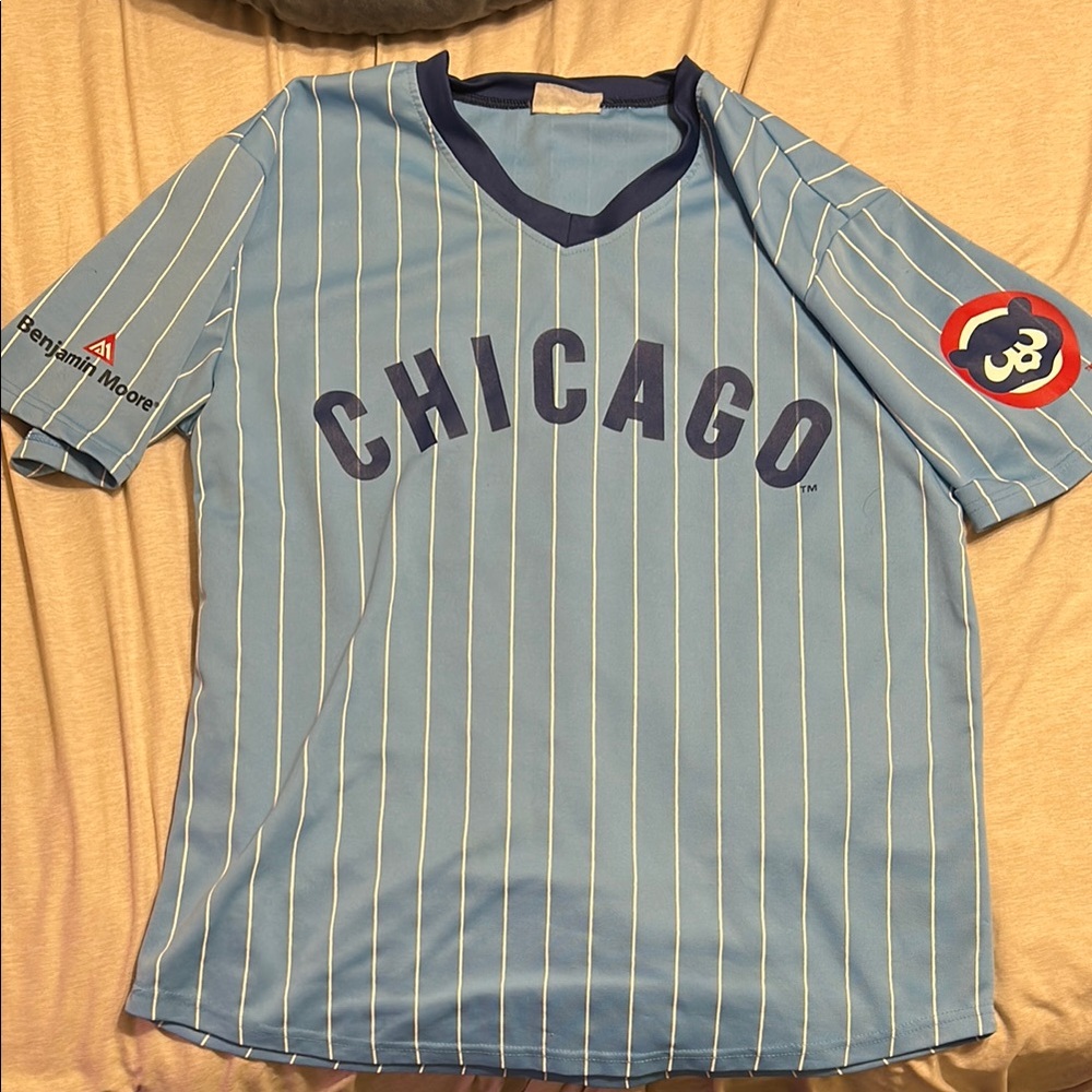 Chicago Blue Pinstripe Jersey